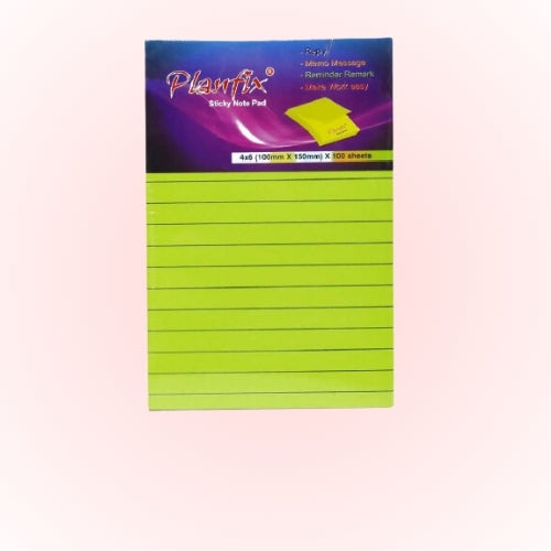 RULED STICKY NOTE