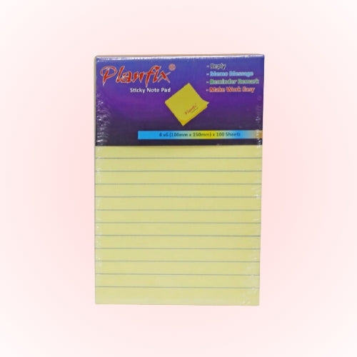 RULED STICKY NOTE