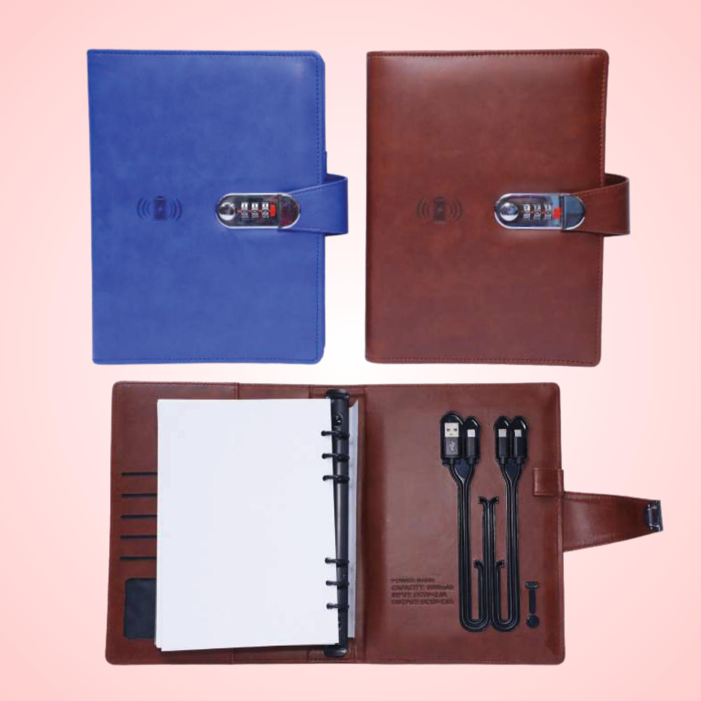 A5 WIRELESS CHARGING NOTEBOOK